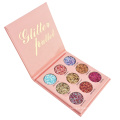 Highly Pigmented Eye Shadow Long Lasting 9 Colors Glitter Eyeshadow Pallet